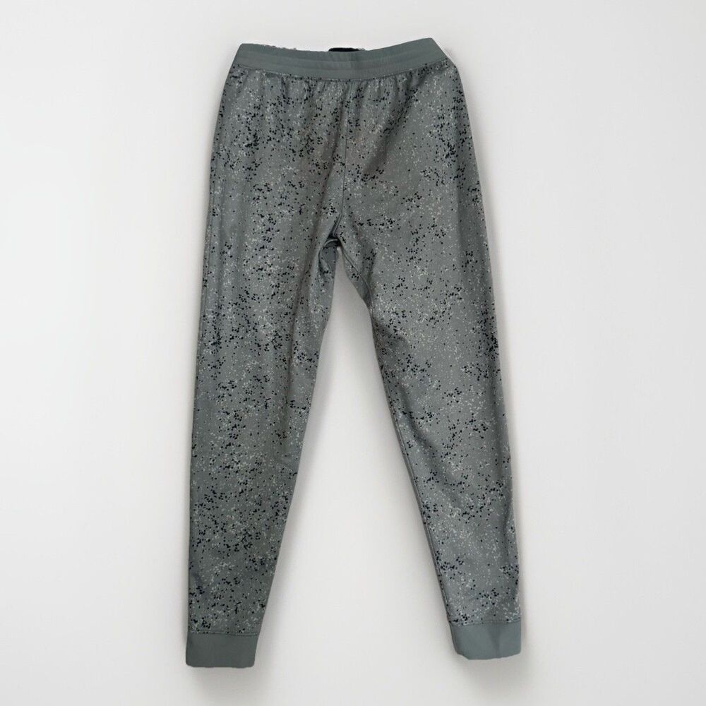 Under Armour Joggers Large Kids YSG/JG/G Green Zip Pockets Drawstring Pull On